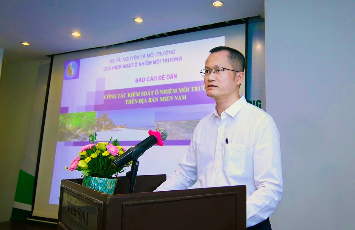 Ông Lê Hoài Nam - Phó Cục trưởng Cục Môi trường, Bộ Nông nghiệp và Môi trường