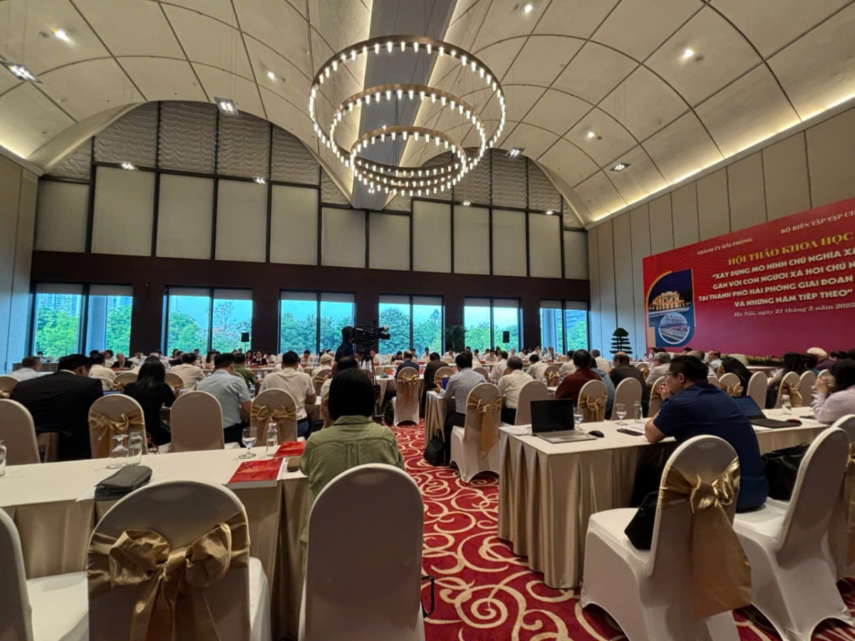 Quang cảnh hội thảo.