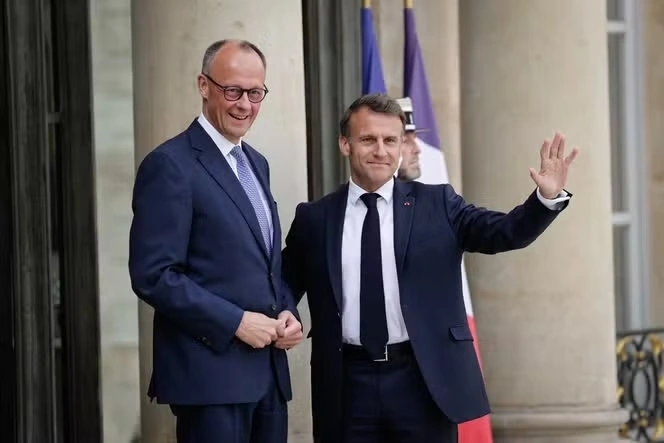 Ngày 7/5, tân Thủ tướng Đức Friedrich Merz đã bắt đầu chuyến công du nước ngoài đầu tiên tới Pháp và Ba Lan nhằm củng cố quan hệ với các đồng minh hàng đầu của nước này. Ảnh: Le Monde