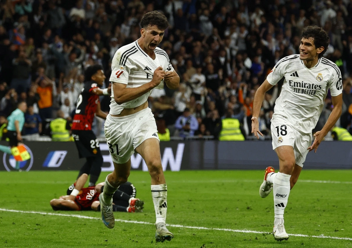 Real Madrid ngược dòng đánh bại Mallorca (Ảnh: Reuters).