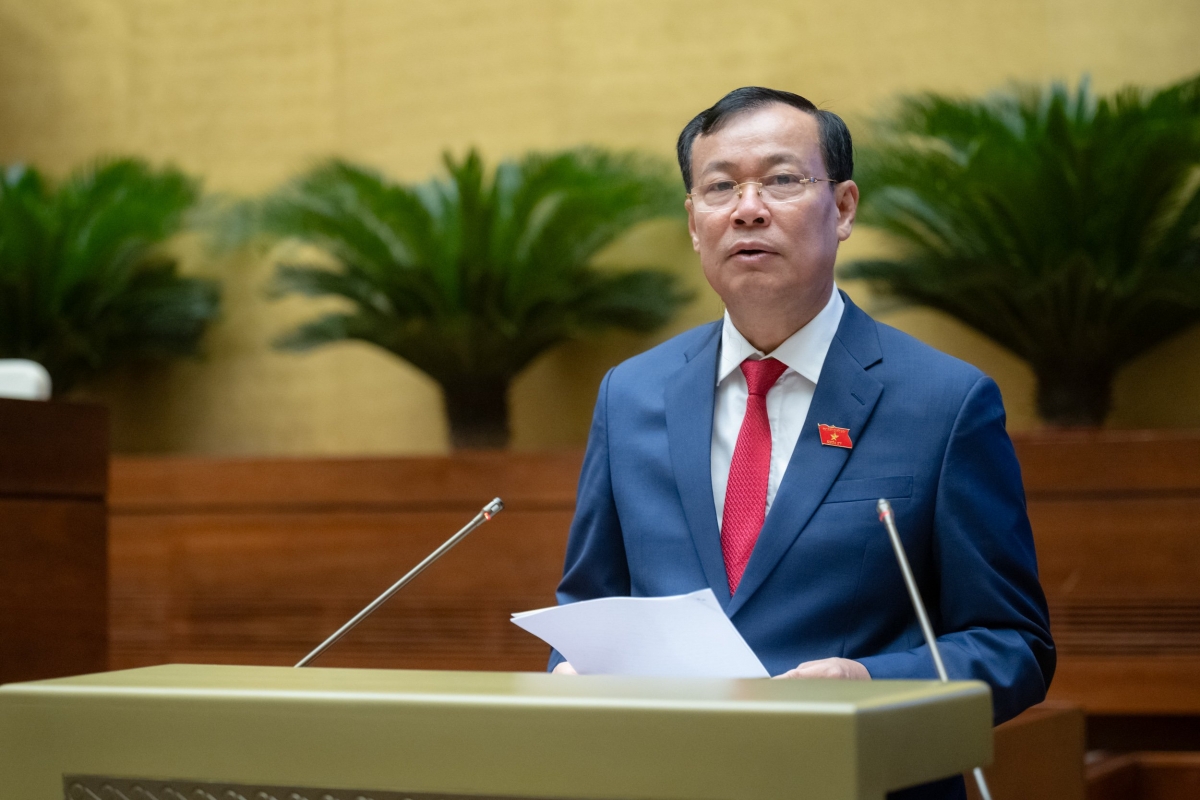 Chủ nhiệm Ủy ban Quốc phòng, An ninh và Đối ngoại Lê Tấn Tới. (Ảnh: Media Quốc hội)