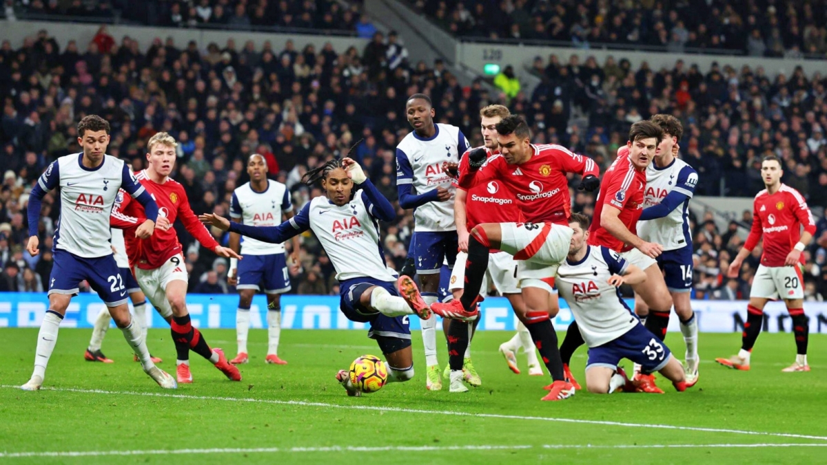 MU không biết nếm mùi chiến thắng trước Tottenham ở mùa giải 2024/2025. (Ảnh: Getty)