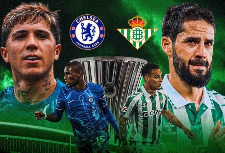 Chelsea đối đầu với Betis trong trận chung kết Conference League 2024/2025.