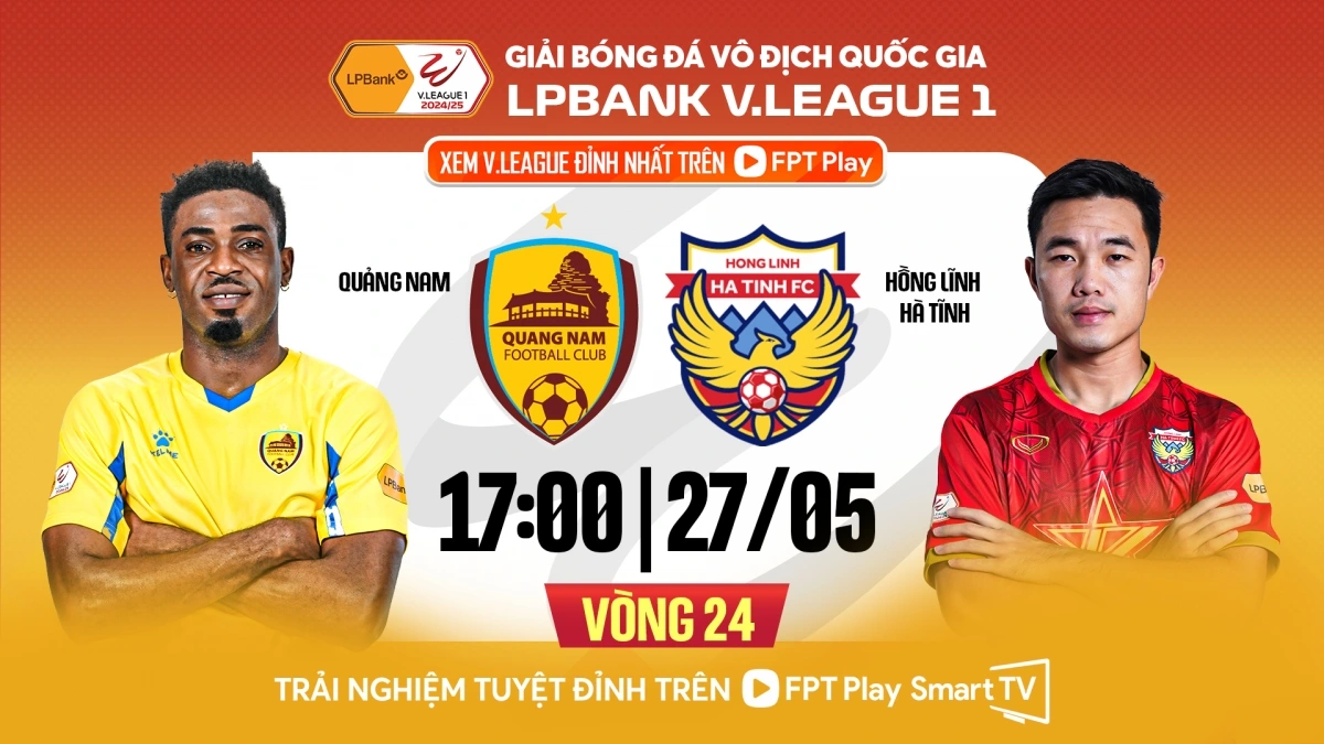 Hà Tĩnh có chuyến làm khách trên sân của Quảng Nam.