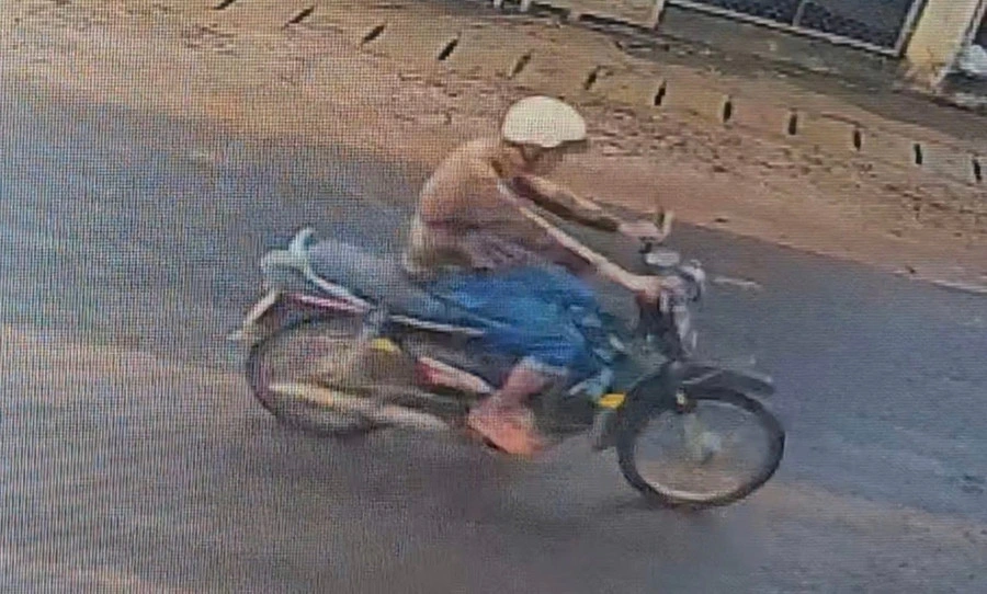 Lực lượng chức năng xác định Phúc đã trộm xe của nhà dân và chạy từ huyện Đăk Đoa về thành phố Pleiku
