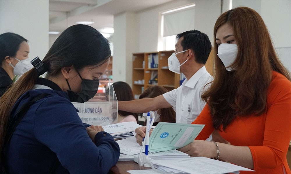 Gần 485.000 người hưởng các chế độ BHXH một lần. (Ảnh minh họa)