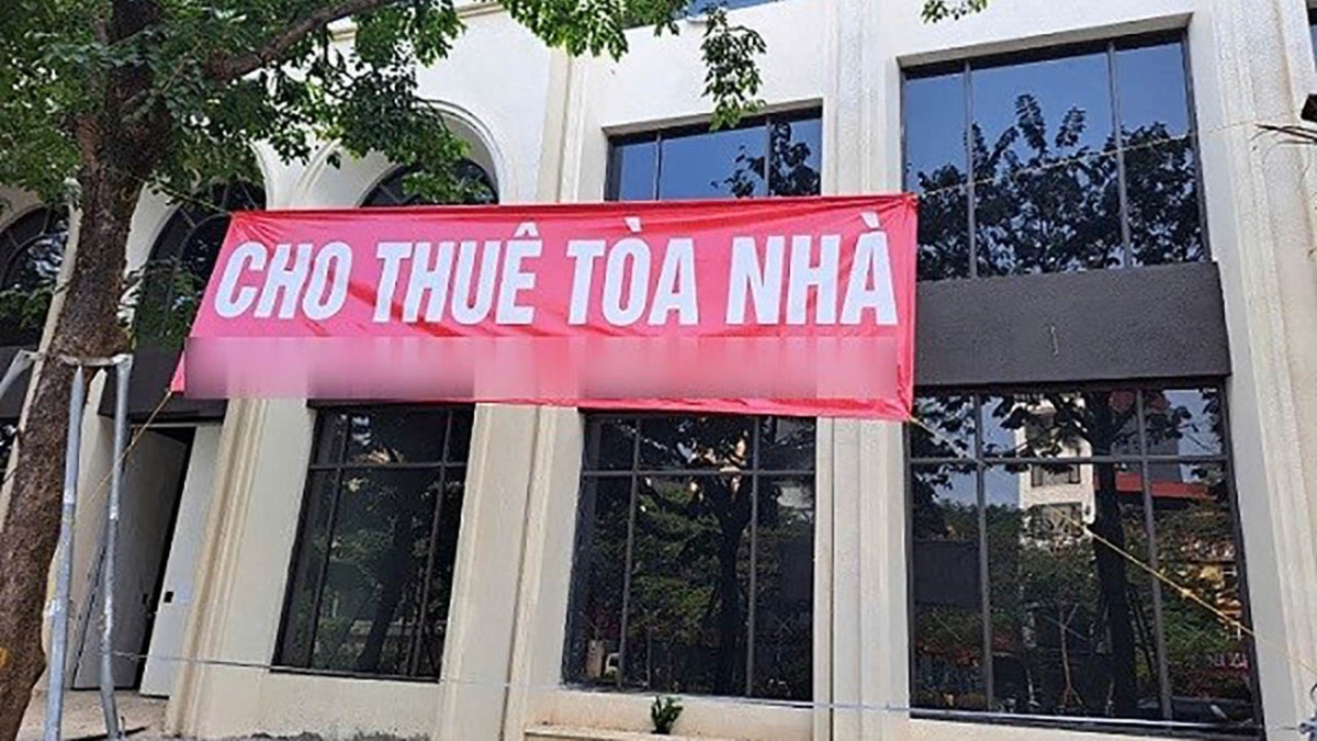 Nhà mặt phố cho thuê ế ẩm