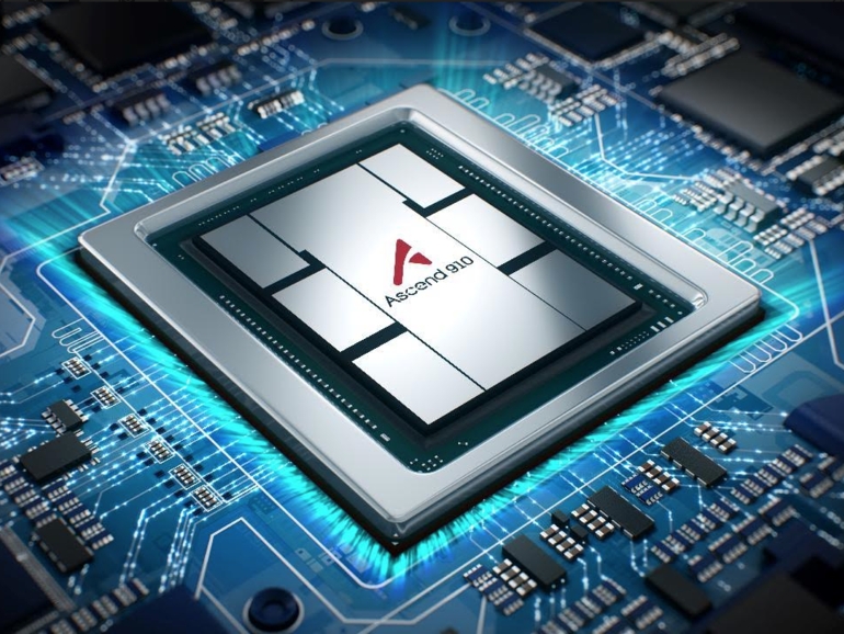 Mẫu chip Ascend 910 bị Mỹ đưa vào danh sách hạn chế chưa từng được Huawei xác nhận tồn tại. Ảnh: Internet