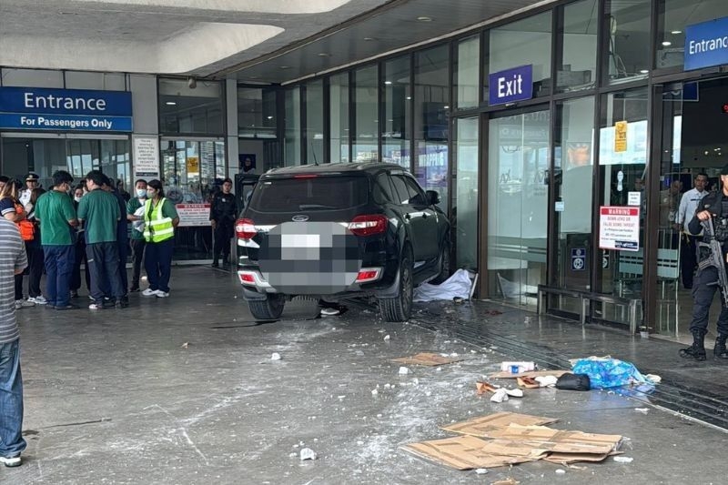 Hiện trường tại khu vực sân bay quốc tế NAIA. Ảnh:Philstar