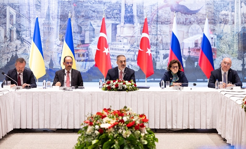 Nga và Ukraine đàm phán hoà bình trực tiếp tại Istanbul, Thổ Nhĩ Kỳ. Ảnh: Reuters