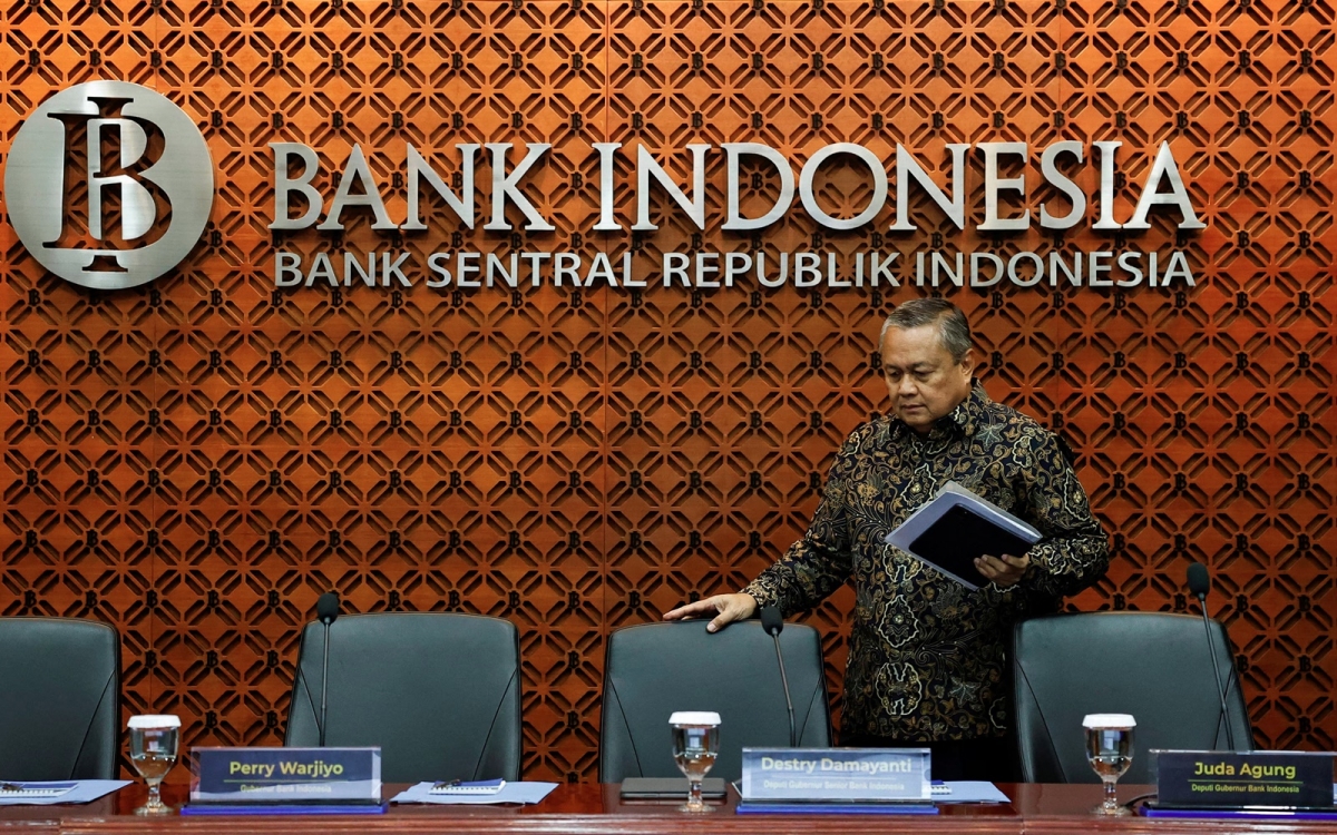 Ngân hàng trung ương Indonesia. Ảnh: Reuters.