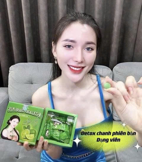 Sản phẩm giảm cân do Ngân collagen quảng cáo