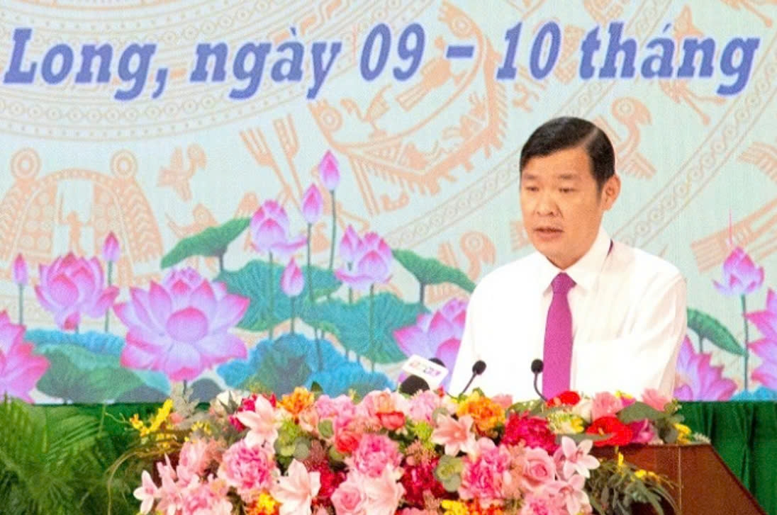 Ông Nguyễn Quốc Duy, Giám đốc Sở Xây dựng tỉnh Vĩnh Long