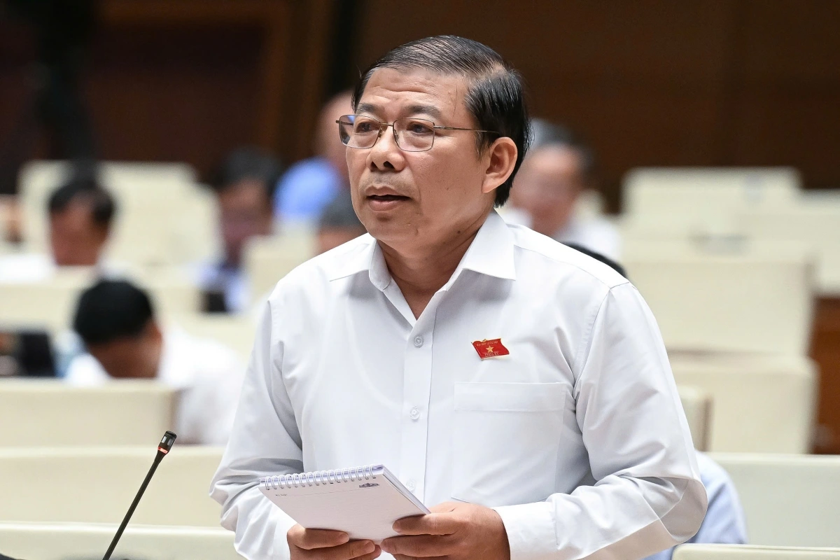 Đại biểu Nguyễn Thanh Sang (Đoàn ĐBQH TP.HCM). Ảnh: Media Quốc hội