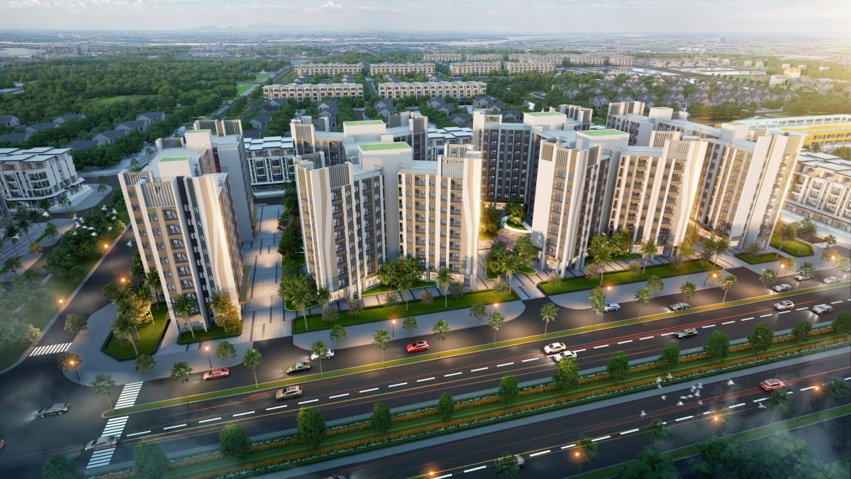 Phối cảnh nhà ở xã hội Vinhomes – Happy Home Thanh Hóa.