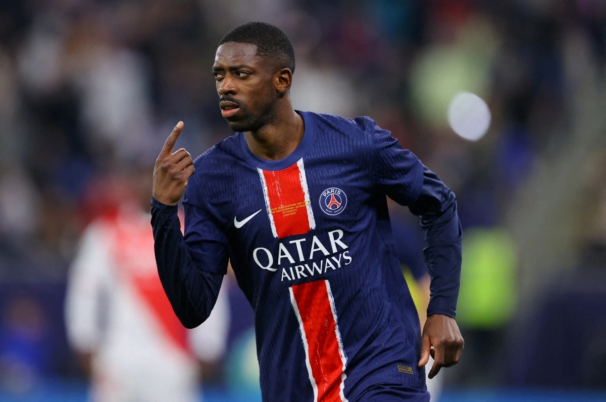 Dembele đang có phong độ rất cao (Ảnh: Reuters0.