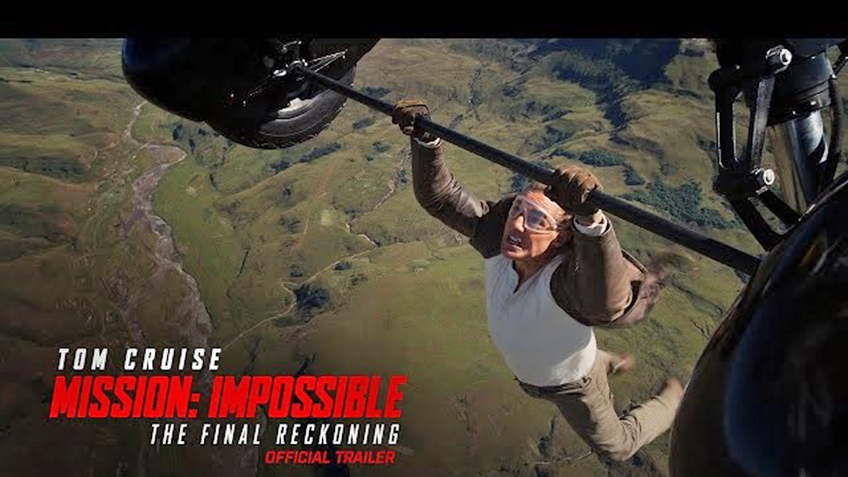 Cảnh quay mạo hiểm của Tom Cruise trong “Mission: Impossible – The Final Reckoning”