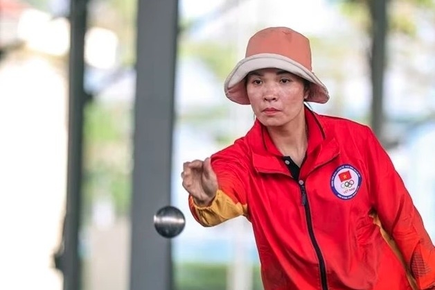 Asian champion Kim Thi Thu Thao is one of two Vietnamese petanque players heading to the World Games 2025.