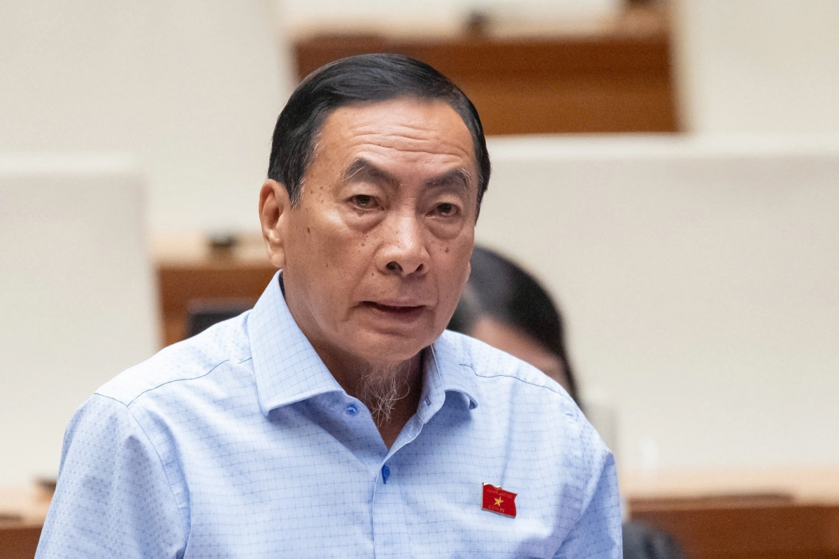 ĐBQH Phạm Văn Hòa (đoàn Đồng Tháp). (Ảnh: Media Quốc hội)