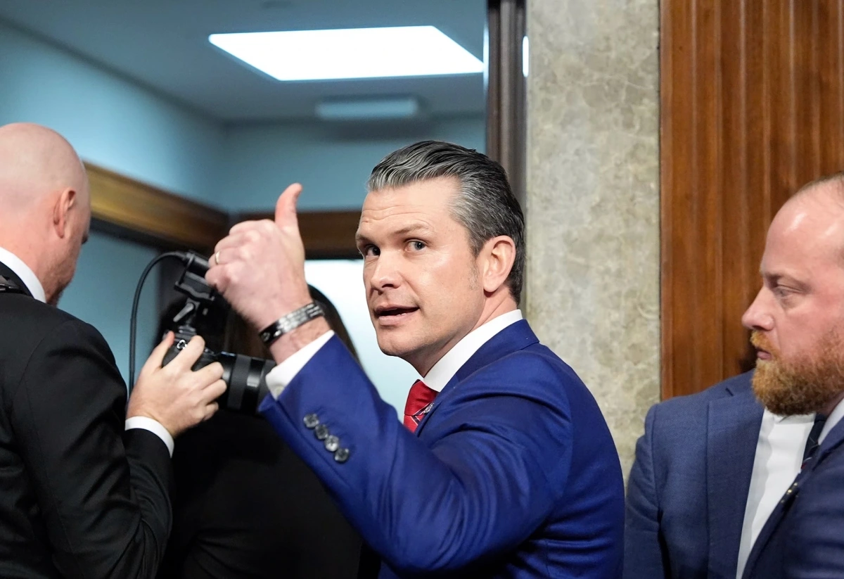 Bộ trưởng Quốc phòng Mỹ Pete Hegseth. Ảnh: WOKV