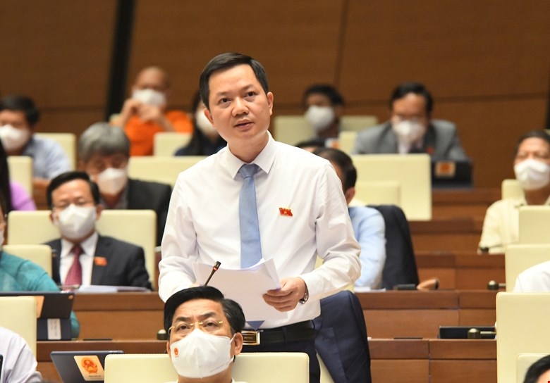 Đại biểu Trịnh Xuân An - Đoàn ĐBQH tỉnh Đồng Nai thảo luận tại Kỳ họp thứ nhất, Quốc hội khóa XV.