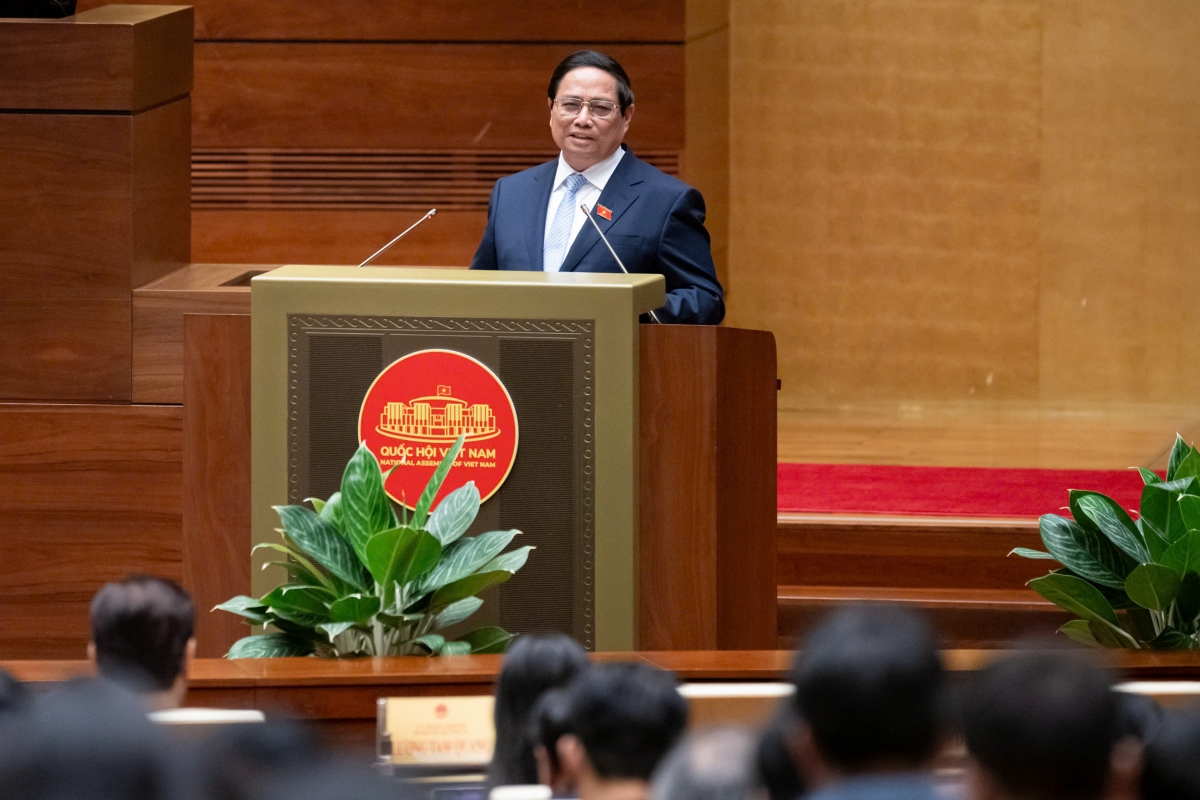 Thủ tướng Phạm Minh Chính. Ảnh: Quochoi.vn.