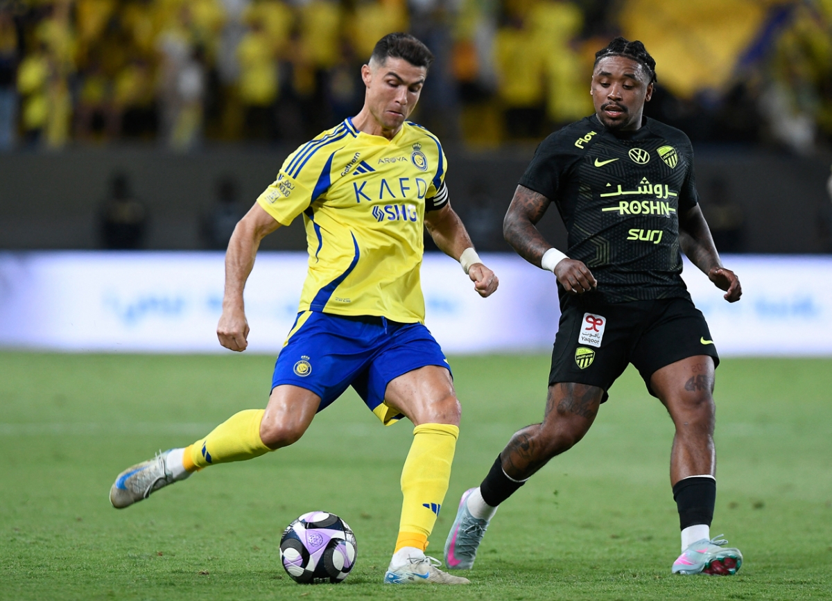 Ronaldo không ghi bàn trong trận đấu với Al Ittihad (Ảnh: Reuters)