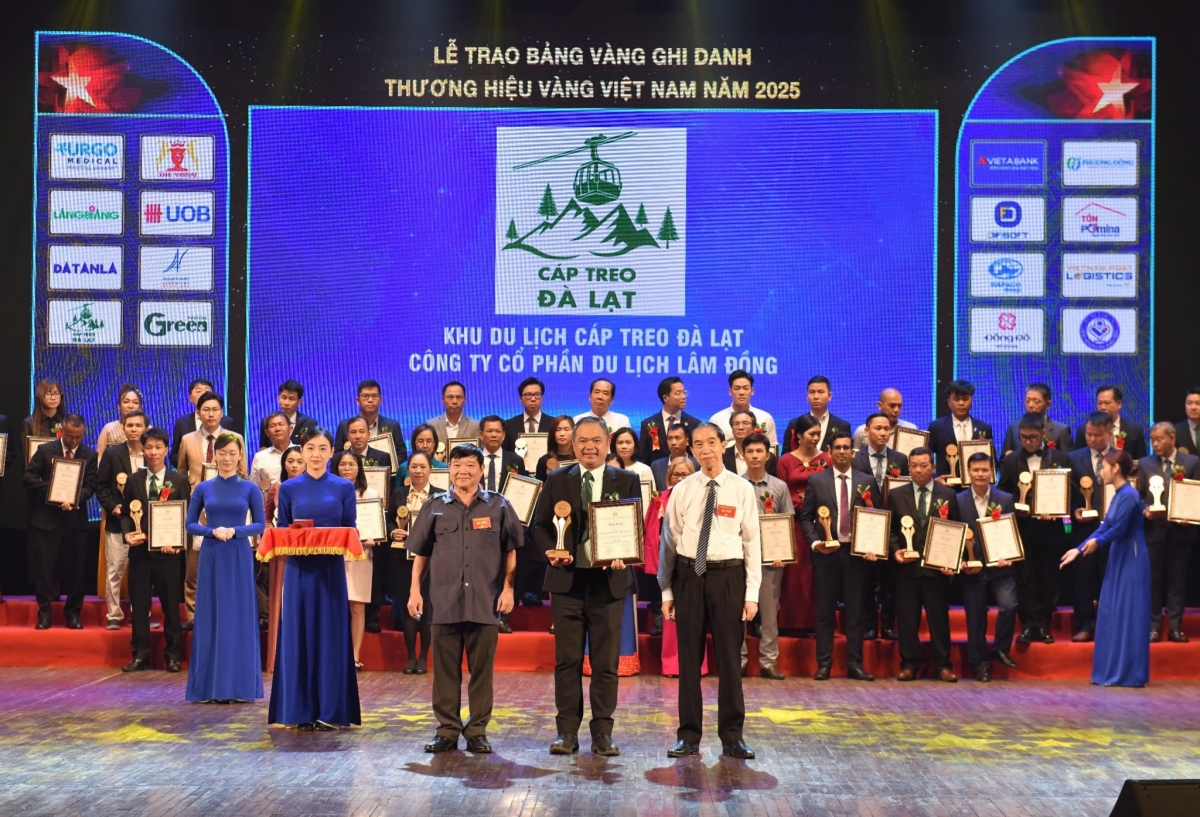Khu du lịch Cáp Treo Đà Lạt - Top 10 Thương hiệu Vàng Việt Nam năm 2025