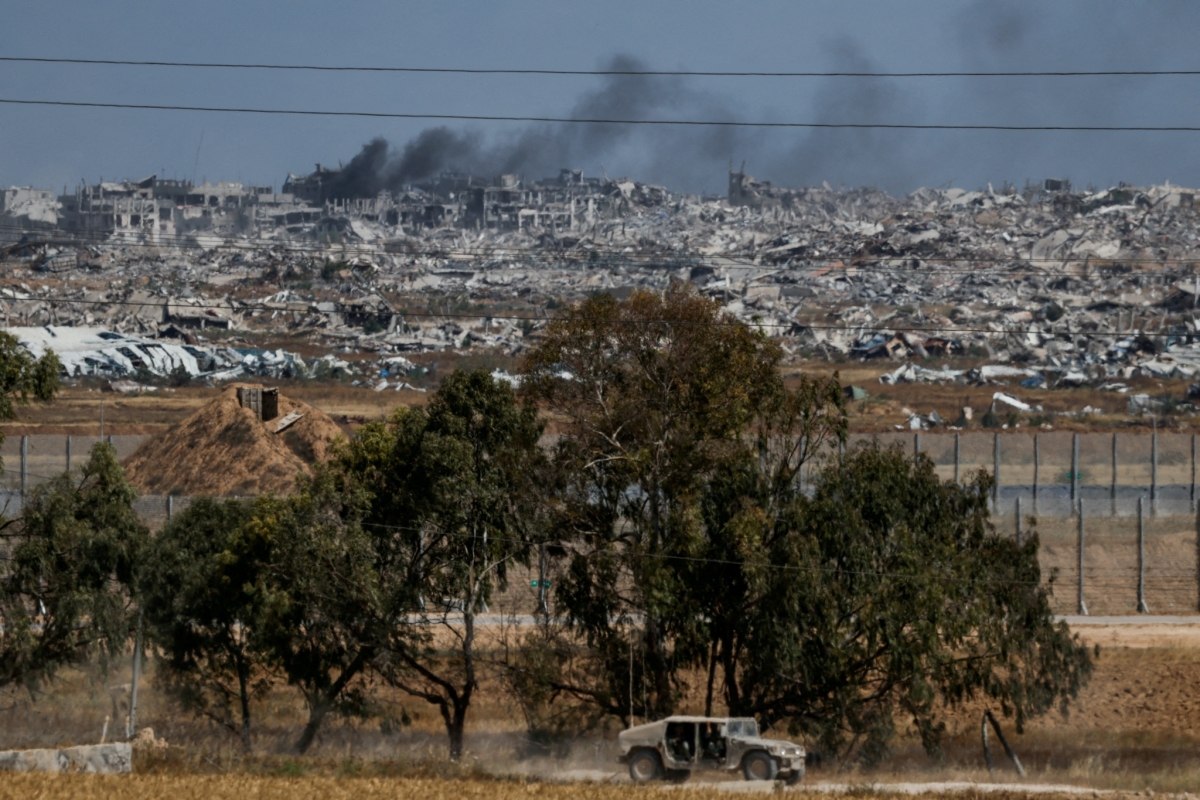 Khu vực biên giới Israel-Gaza. Nguồn: Reuters
