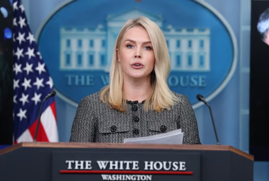 Người phát ngôn Nhà Trắng Karoline Leavitt. Ảnh: Reuters