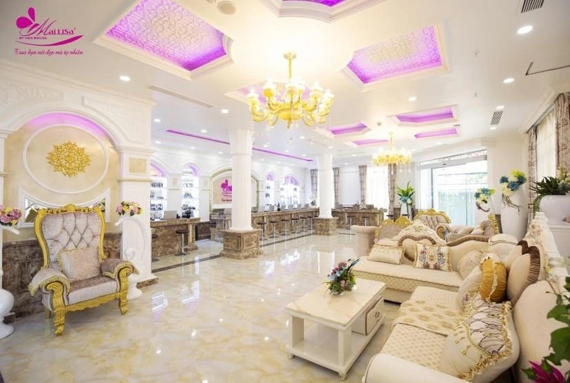 Không gian nội thất sang trọng, hiện đại tại Mailisa chi nhánh Bảo Lộc.