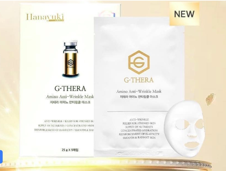 Sản phẩm G-Thera Amino Anti- Wrinkle Mask của công ty chồng Đoàn Di Băng phân phối