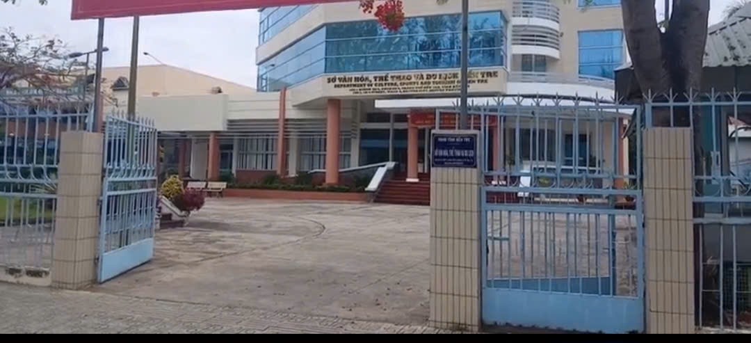 Sở Văn hóa - Thể thao và Du lịch tỉnh Bến Tre, nơi ông Nguyễn Thiện chí công tác