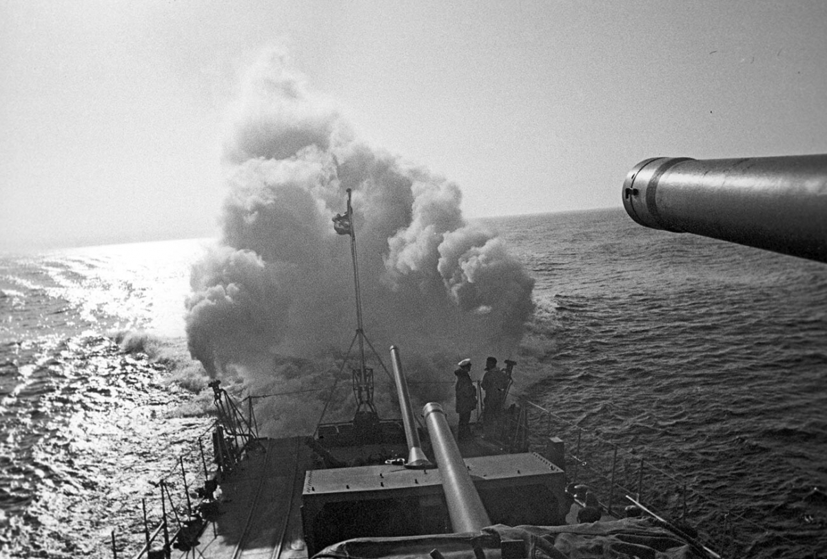 Tàu khu trục của Hạm đội Baltic Liên Xô. Ảnh: Sputnik