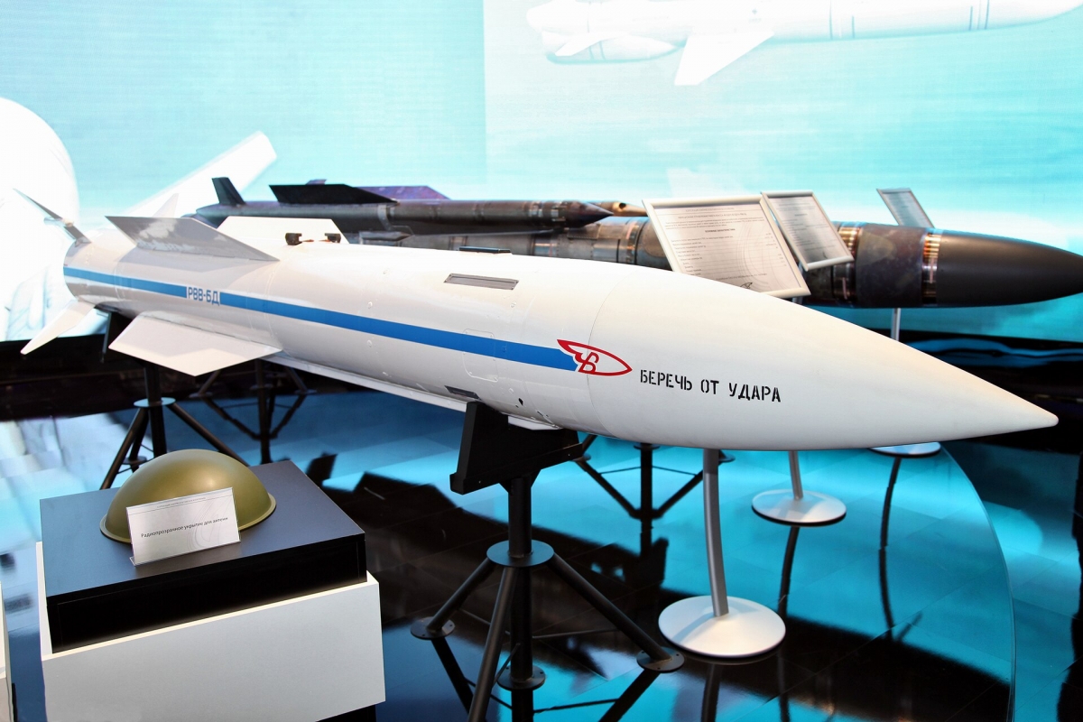 Tên lửa R-37M của Nga. Ảnh: Wikipedia