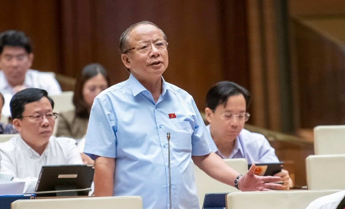Đại biểu Nguyễn Văn Thân, đoàn đại biểu Thái Bình