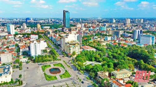 Một góc Thành phố Thanh Hóa, tỉnh Thanh Hóa.