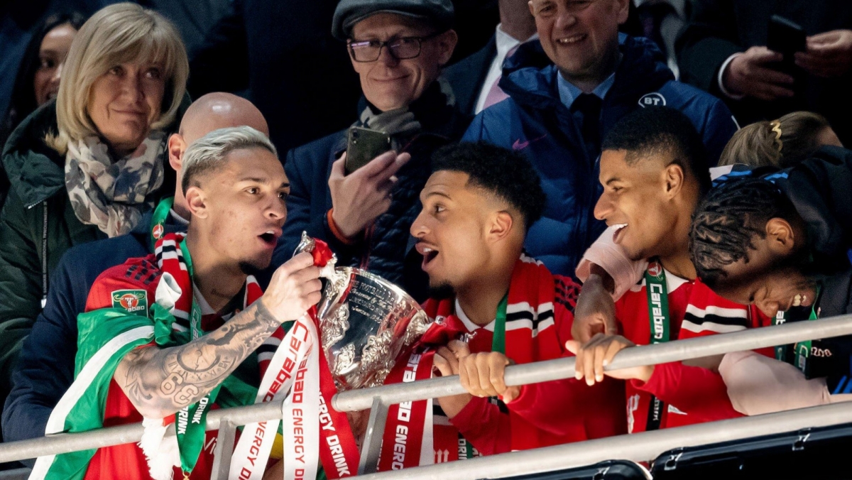 Antony, Sancho và Rashford không còn nằm trong kế hoạch của MU ở mùa giả 2025/2026. (Ảnh: Getty)