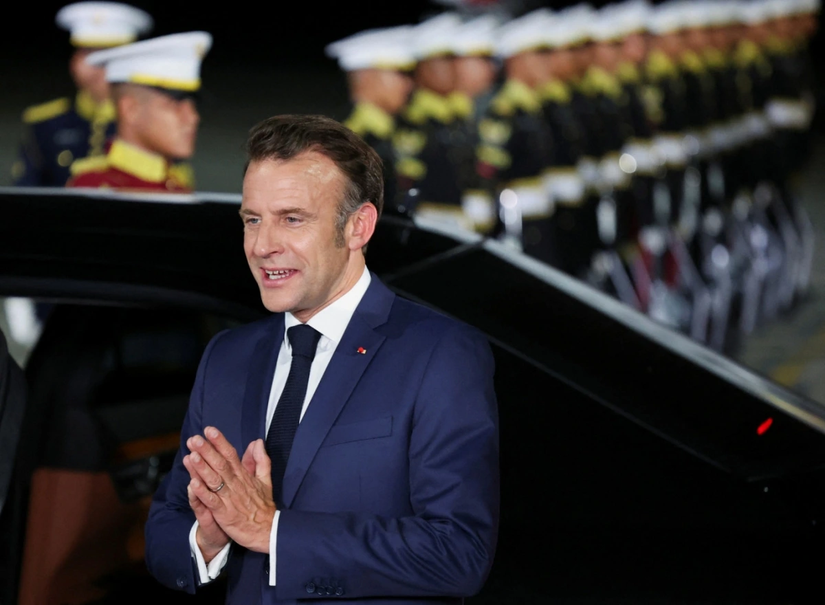 Tổng thống Pháp Emmanuel Macron. Ảnh: Reuters