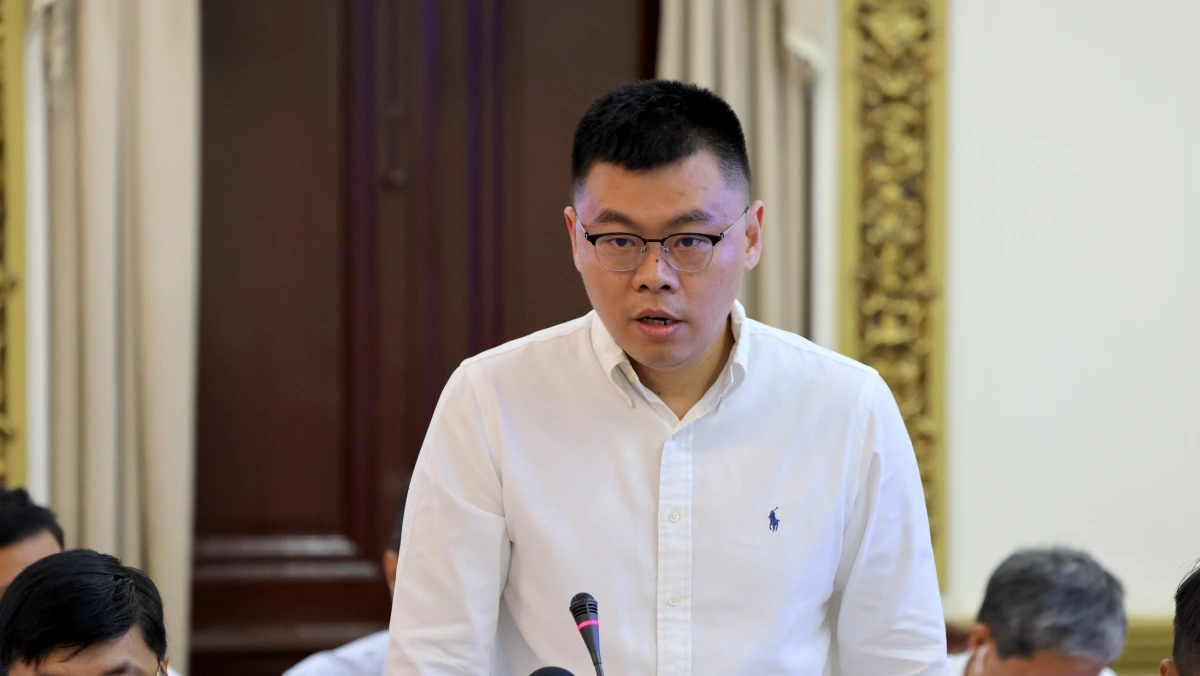 TS. Trương Minh Huy Vũ, Viện trưởng Viện Nghiên cứu phát triển TP.HCM (ảnh TTBC)