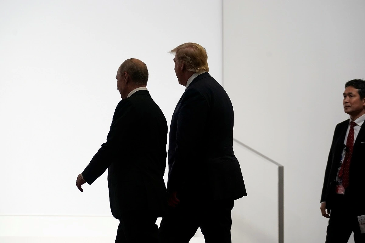 Tổng thống Nga Vladimir Putin và Tổng thống Mỹ Donald Trump. Ảnh: Reuters