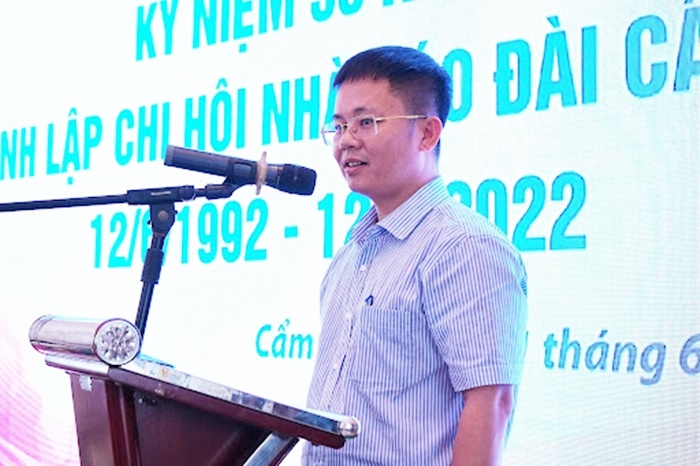 Phó Chủ tịch Thường trực Hội Nhà báo Việt Nam tỉnh Quảng Ninh - Đỗ Ngọc Hà.