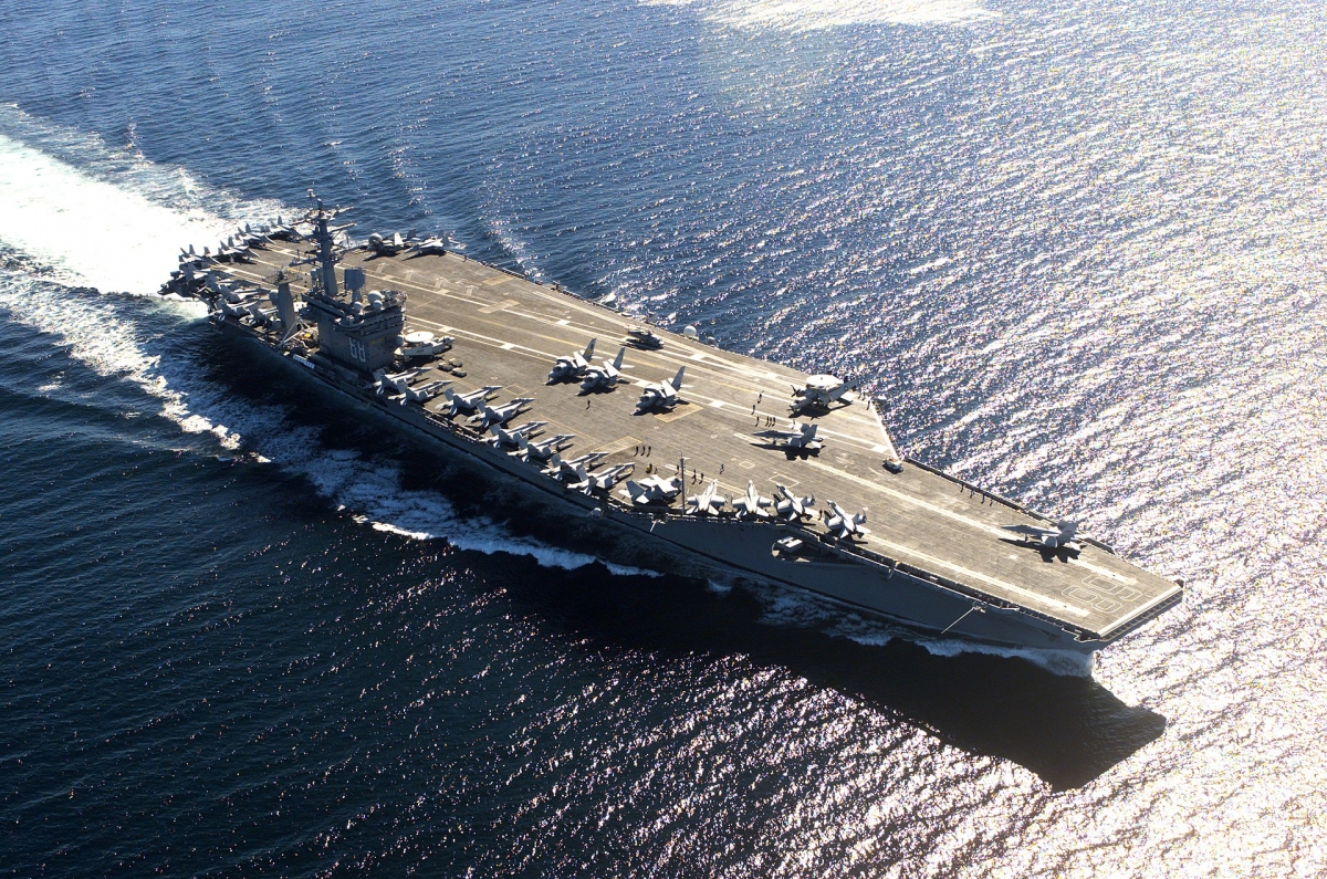 Tàu sân bay lớp Nimitz của Mỹ. Ảnh: Wikipedia