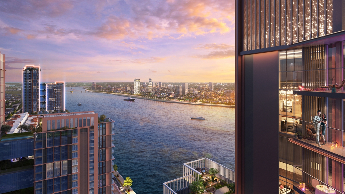 Sống trọn vẹn giữa tiện ích all-in-one thượng lưu. Ảnh phối cảnh minh họa Sun Property