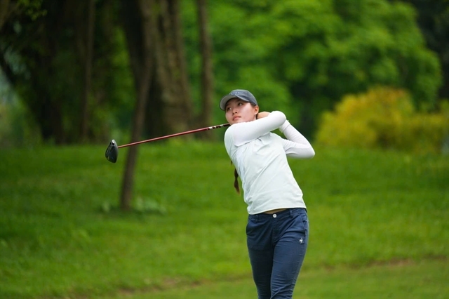 Le Chuc An is the first Vietnamese woman listed in the Rolex Women’s World Golf Rankings. (Photo of Trang An Open)