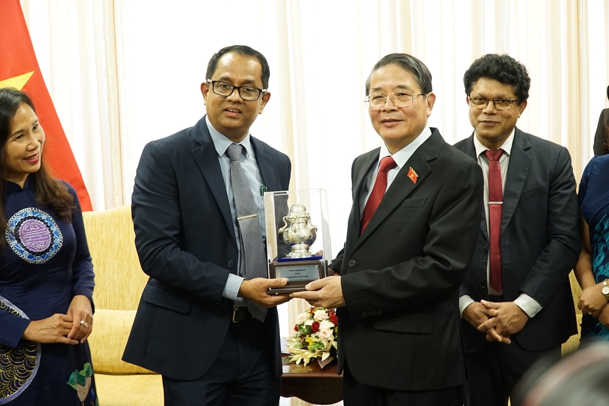 Phó Chủ tịch Quốc hội Nguyễn Đức Hải thăm Sri Lanka tháng 3/2025.