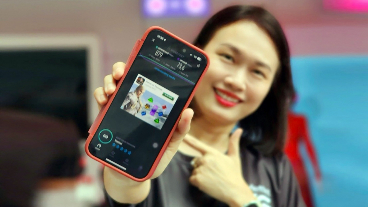 Chất lượng mạng 5G của Viettel có bước nhảy vọt