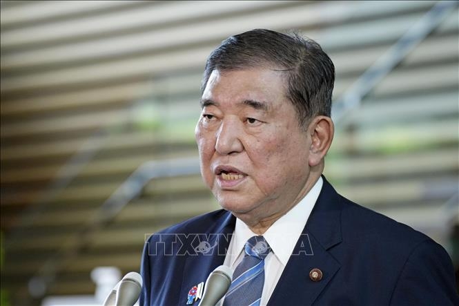 Thủ tướng Nhật Bản - Shigeru Ishiba. (Ảnh: Kyodo/TTXVN)