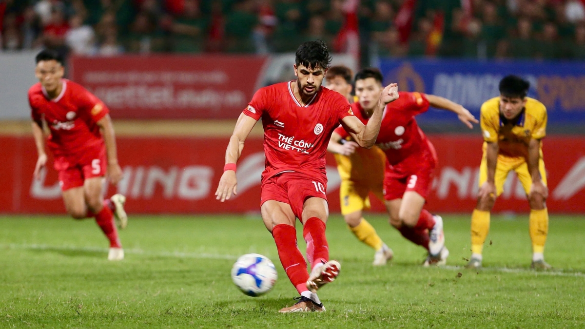 5. Pedro Henrique (Thể Công - Viettel) - 9 bàn thắng