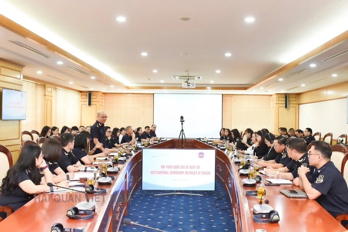 Hội thảo Quốc gia về Quy tắc Xuất xứ, tăng cường năng lực thực thi cho Hải quan Việt Nam